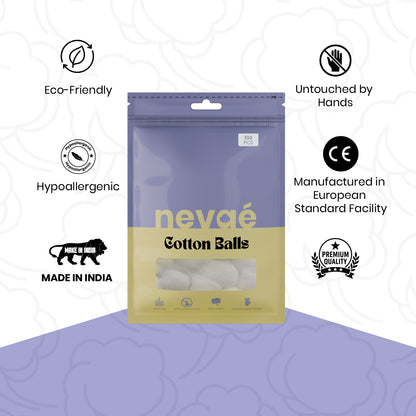 Soft Cotton Balls 100 pcs