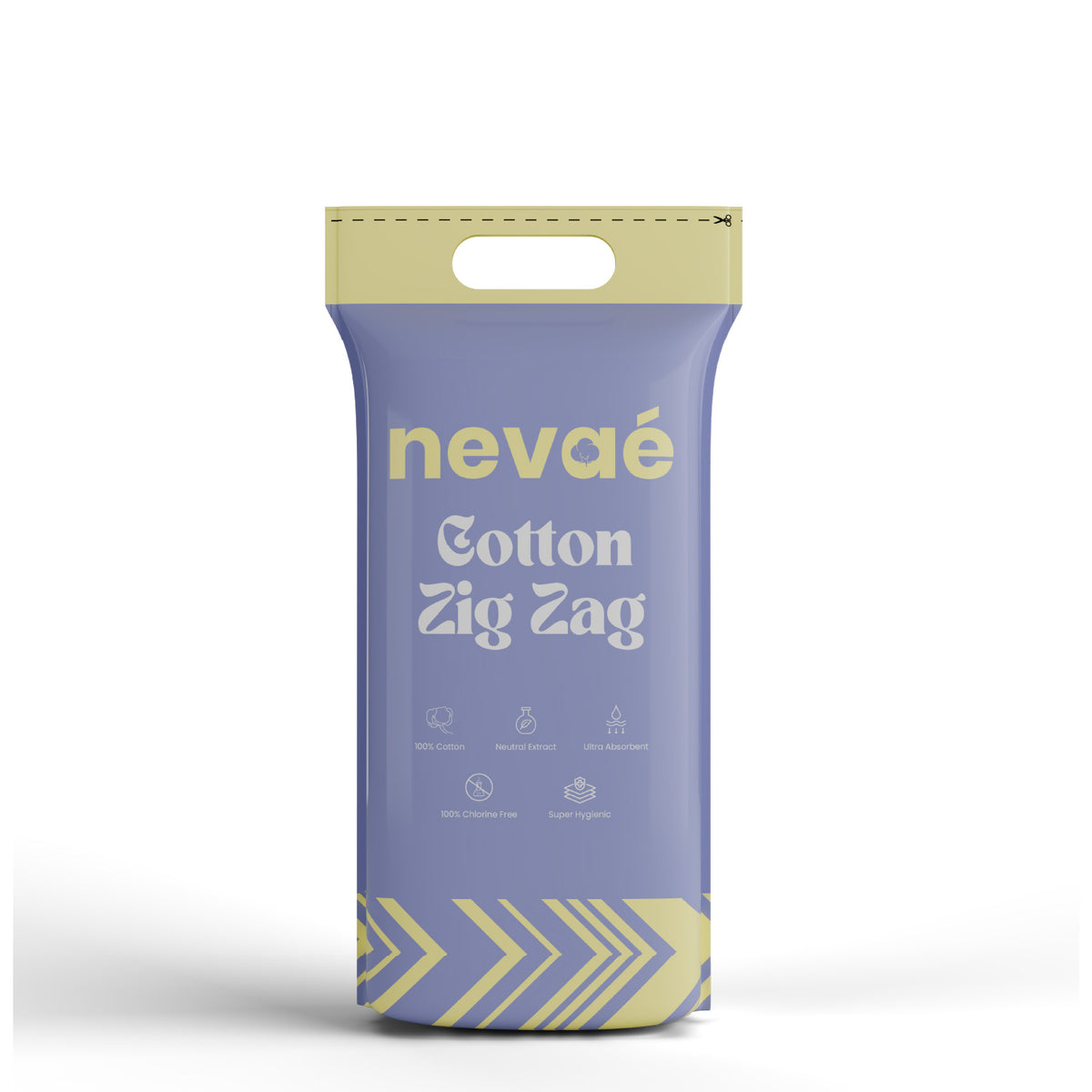 Cotton Zig Zag – Soft & Highly Absorbent | 100g, 400g & 500g