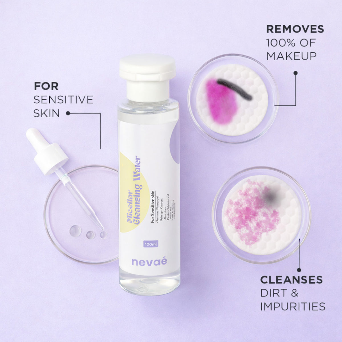 Hydrating & Soothing Micellar Cleansing Water (100 ml)